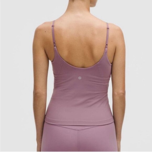 Lululemon NWT Align Waist-Length Cami Tank Top *A/B Cup Lavender Lux - Picture 4 of 13
